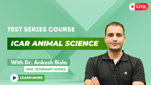 Test Series for ICAR Animal Science 