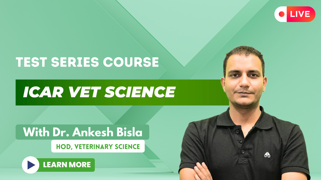 Test Series for ICAR Vet Science 