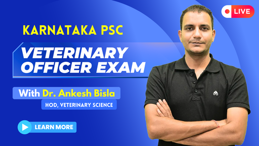 Karnataka Veterinary Medical Officer Course