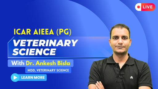 ICAR AIEEA (PG) Veterinary Science 