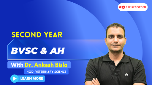 2nd Year BVSc & AH Course 