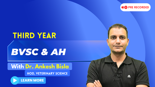 3rd Year BVSc & AH Course 